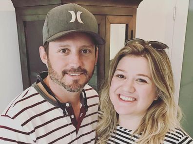 Kelly Clarkson, Brandon Blackstock, selfie, Instagram