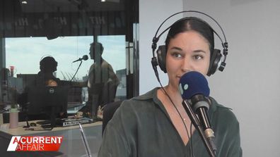 Jess Farchione announced on air she was trying to fall pregnant and it was taking longer than she expected. 
