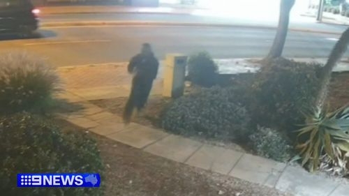 Just before 9.30pm, after being released from hospital and while being escorted to a police vehicle in the hospital car park, the man broke free and ran away.