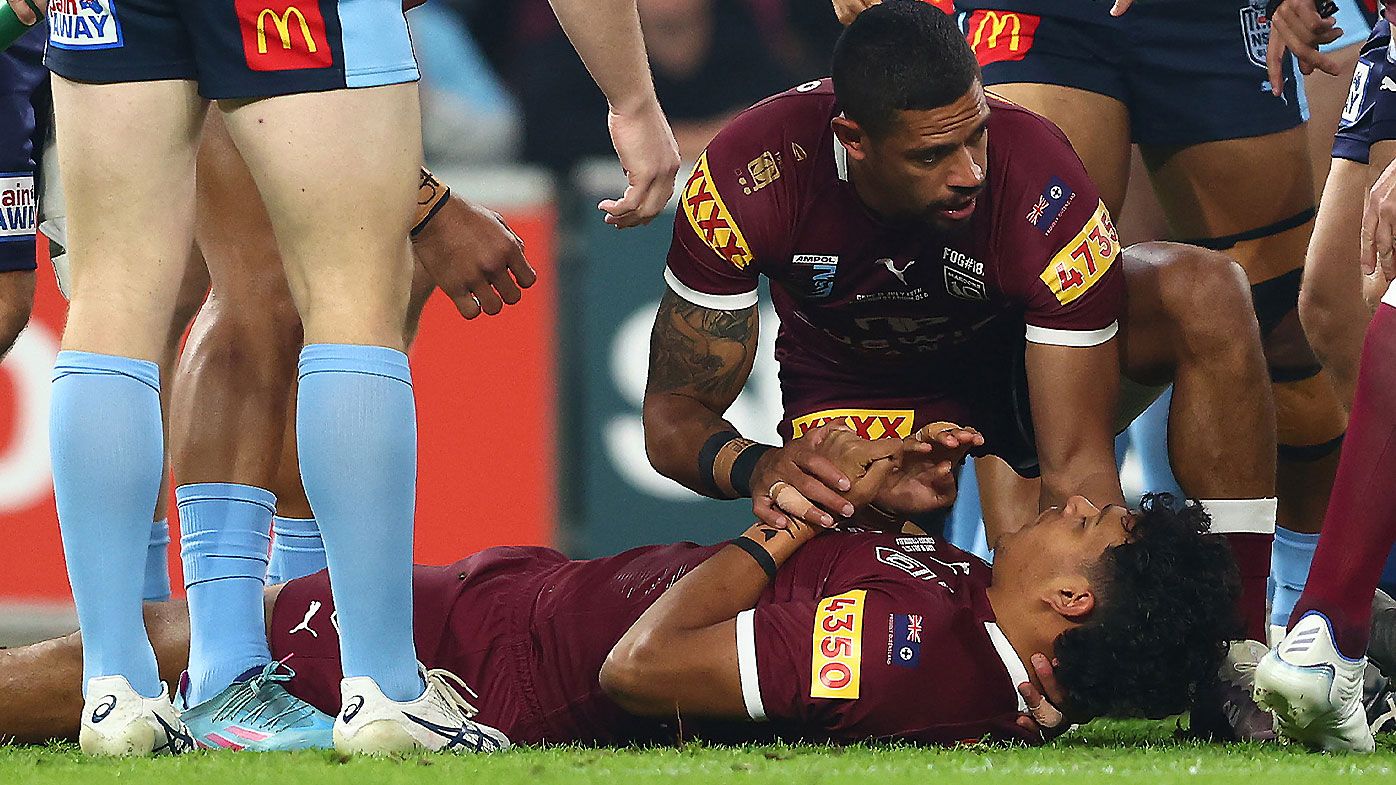 Three stars knocked out in three minutes in 'all-out warfare' to begin Origin III