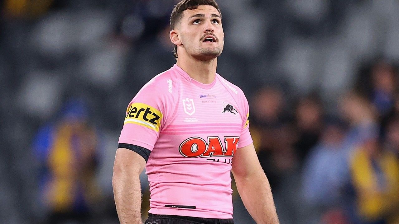 Nathan Cleary was sent off for the Penrith Panthers in their NRL loss to the Parramatta Eels at Commbank Stadium.