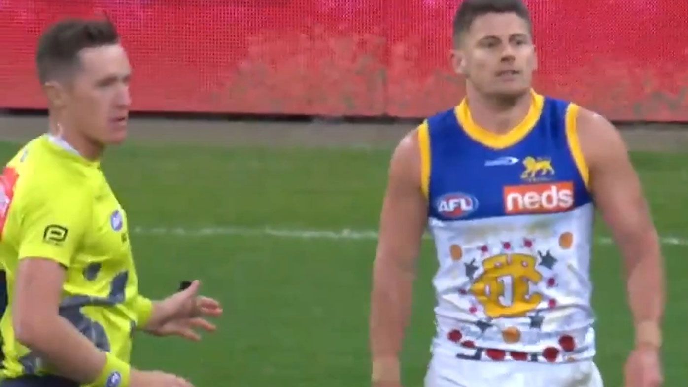 'Not great leadership': Brisbane Lions captain Dayne Zorko criticised after costly striking incident