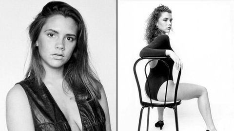 Check out an 18-year-old Victoria Beckham in this vintage photoshoot