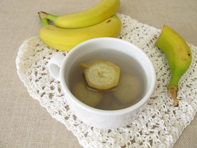 banana tea