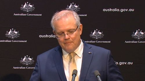 Scott Morrison speaking about his family today.