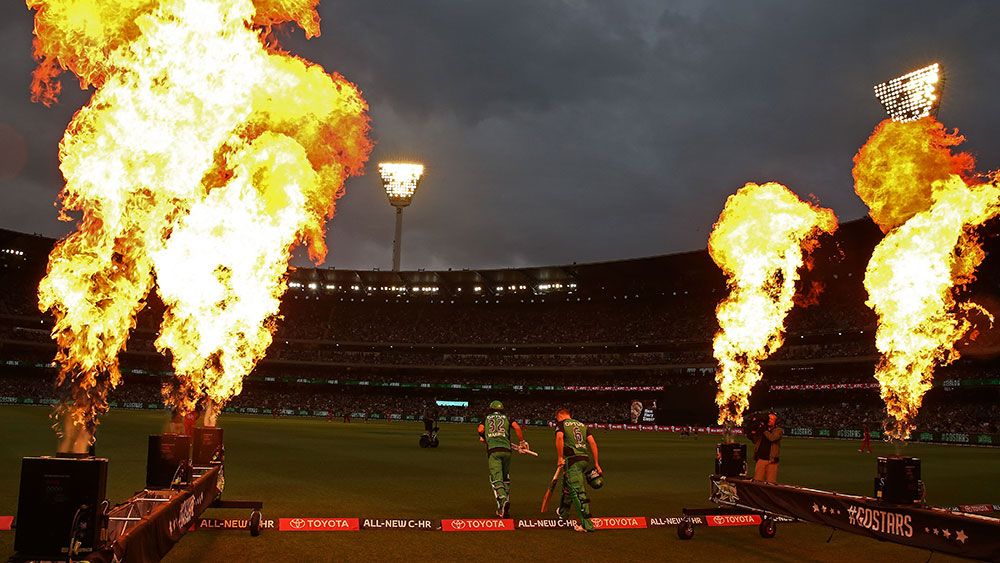 A crowd of over 70,000 flocked to the MCG for the Stars-Renegades clash. (Getty)
