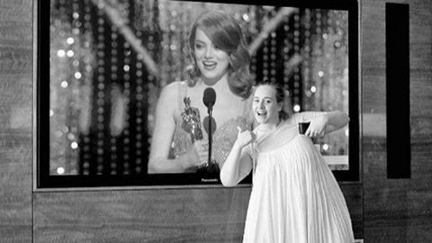 Adele Emma Stone Oscars