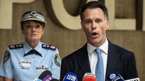 NSW Premier Chris Minns has vowed to lock up the "bastards" committing antisemitic attacks across Sydney.