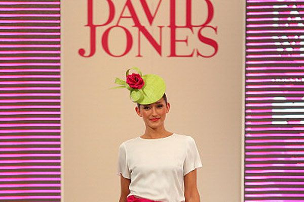 David Jones logo and model