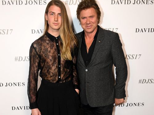 Christian and Richard Wilkins. (AAP)