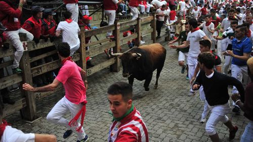 The 'Running of the bulls' is one of Spain's most infamous tourist drawcards.