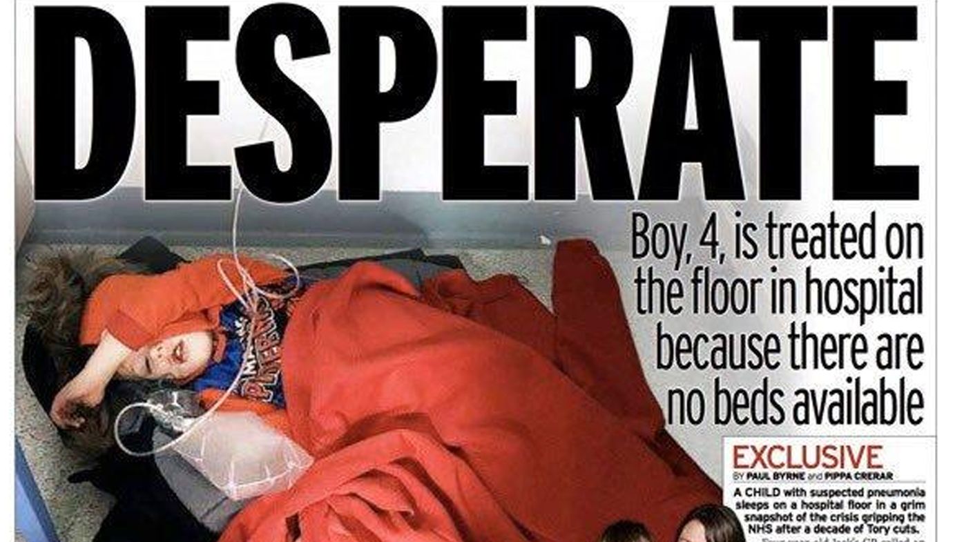 Boris Johnson How Photo Of Sick Boy On Hospital Floor May Define