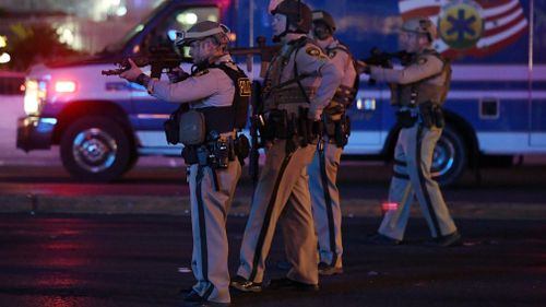 At least 59 people were killed when Stephen Paddock opened fire in Las Vegas. (Getty)