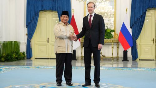 Russian Deputy Prime Minister Denis Manturov met with Indonesian President Prabowo Subianto to discuss further bilateral cooperation last week.