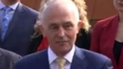 Even Malcolm Turnbull got in on the mullet action.