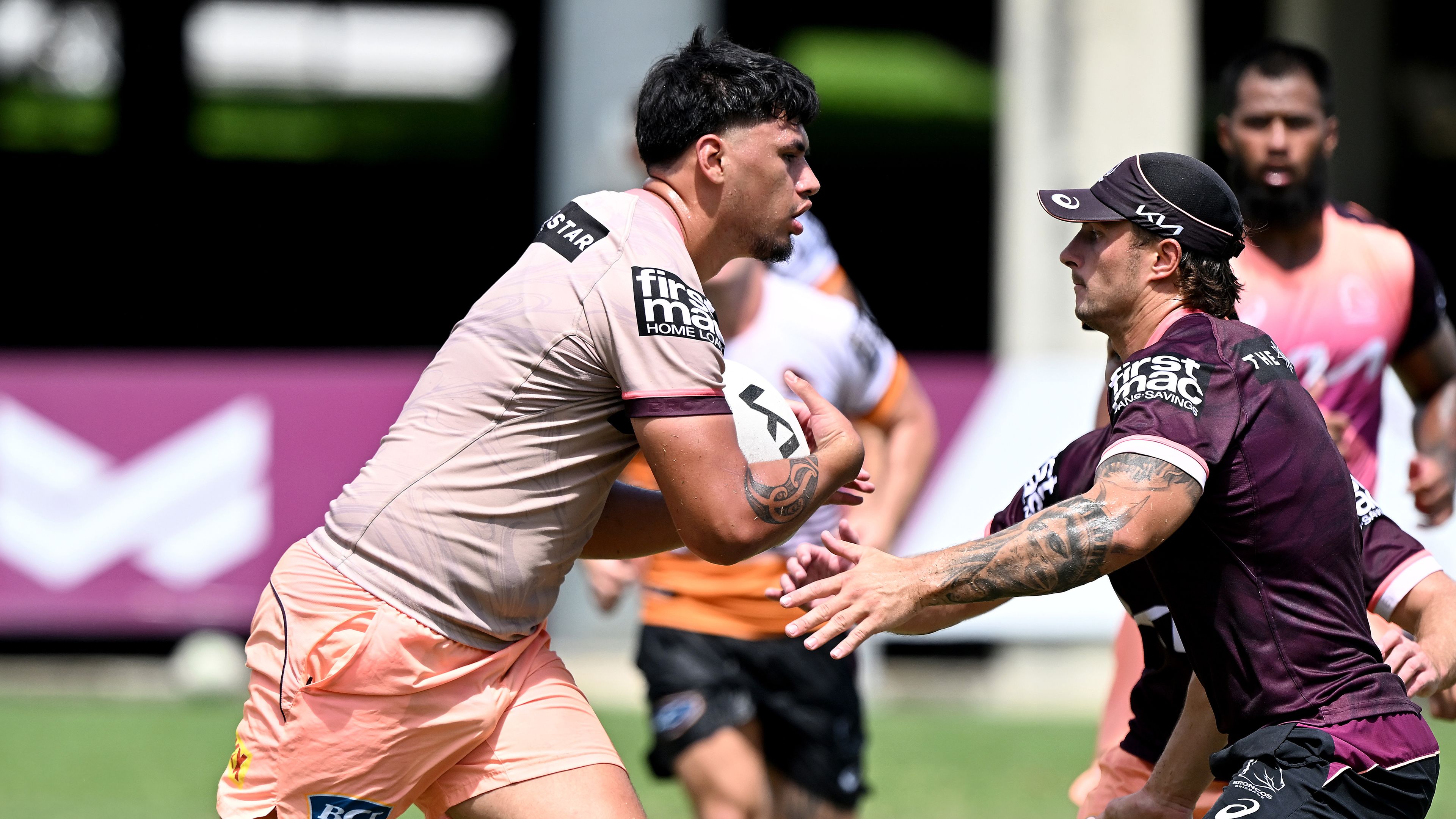 'You won't miss him': Broncos set to unleash 205cm wrecking ball in NRL trials