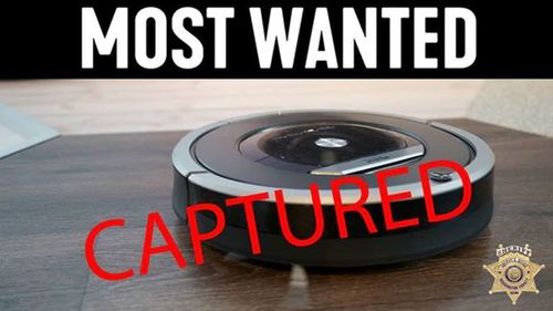 Robot vacuum cleaner sparks call to police