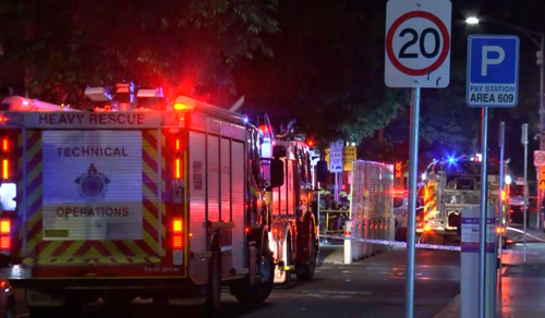 Alleged Melbourne CBD arson attack