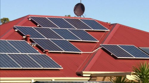 The West Australian government is looking at winding back solar rebates. Picture: 9NEWS