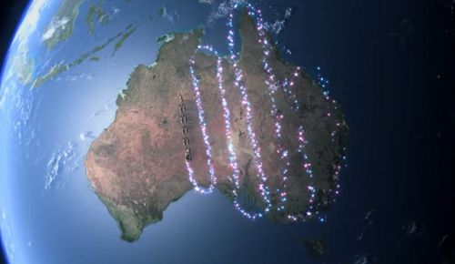 Traqueur de vol du Père Noël 2023 - La trajectoire de vol du Père Noël zigzaguera à travers l'Australie 