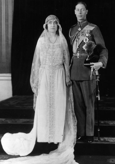 Queen Elizabeth, married 1923