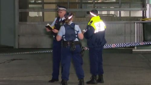 Authorities found the man on the ground at the inner city high-rise. (9NEWS)