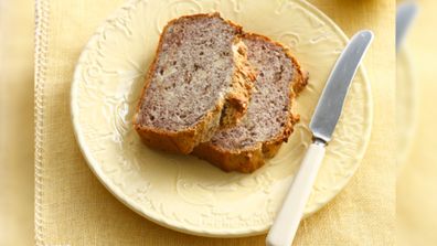 <p>Banana bread may seem like one of the healthier snack choices in café display cabinets, but research has revealed it can contain almost as much sugar as a Big Mac, and two slices can tip an adult over their recommended daily sugar intake.</p><p><strong>Click through the gallery to see find out which other 'on-the-go' snacks and drinks contain high amounts of sugar and fat.&nbsp;</strong></p><p>(AFP)</p>