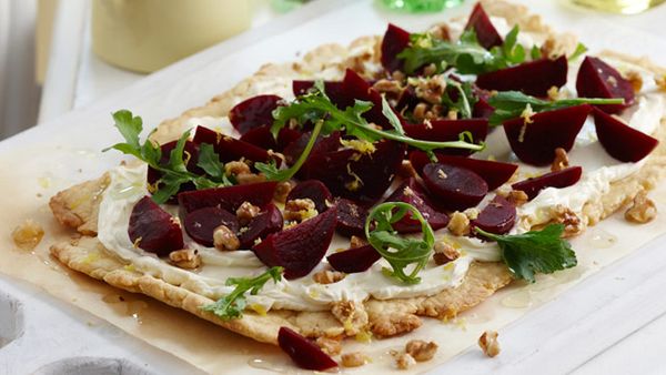 Beetroot tart