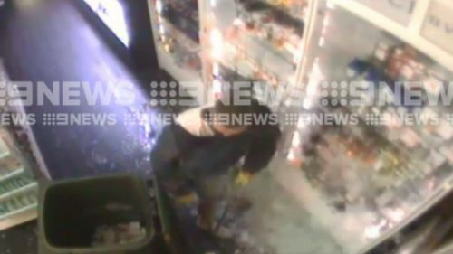 Thousands of dollars of perfume were stolen during the raid. (9NEWS)