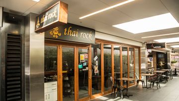 The Thai Rock restaurant at Stocklands Mall in Wetherill Park in Sydney&#x27;s west where there is a growing coronavirus cluster.