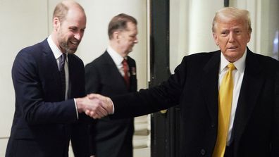 Donald Trump and Prince William, 2024