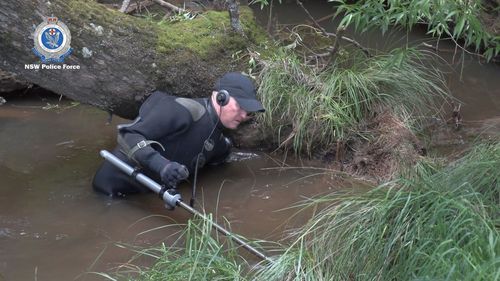 Police executed a crime scene warrant at a rural property at Porters Retreat – about 42km south of Oberon.