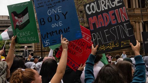 Student Protests in support of Palestine and the Israeli incursion into Gaza.