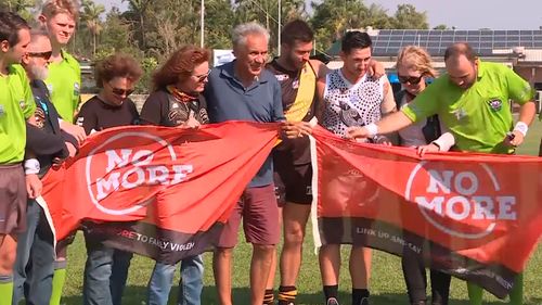 The NT Thunder are strong campaigners against violence towards women and were not told about Davies' court case until after sentencing.