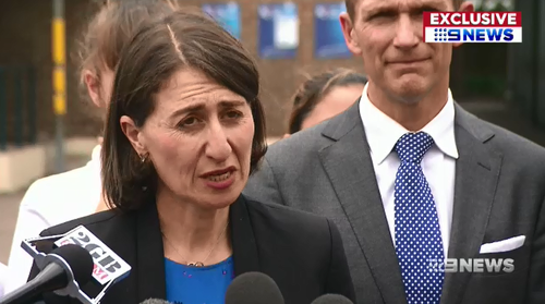 NSW Premier Gladys Berijiklian says the nearly completed roadway will mean less time sitting in traffic.