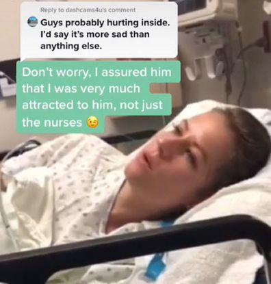 Wife speaks about good looking nurse post surgery TikTok