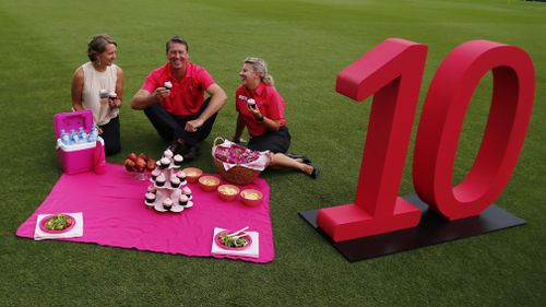 The McGrath Foundation is celebrating ten years' involvement with the SCG Test. (AAP)