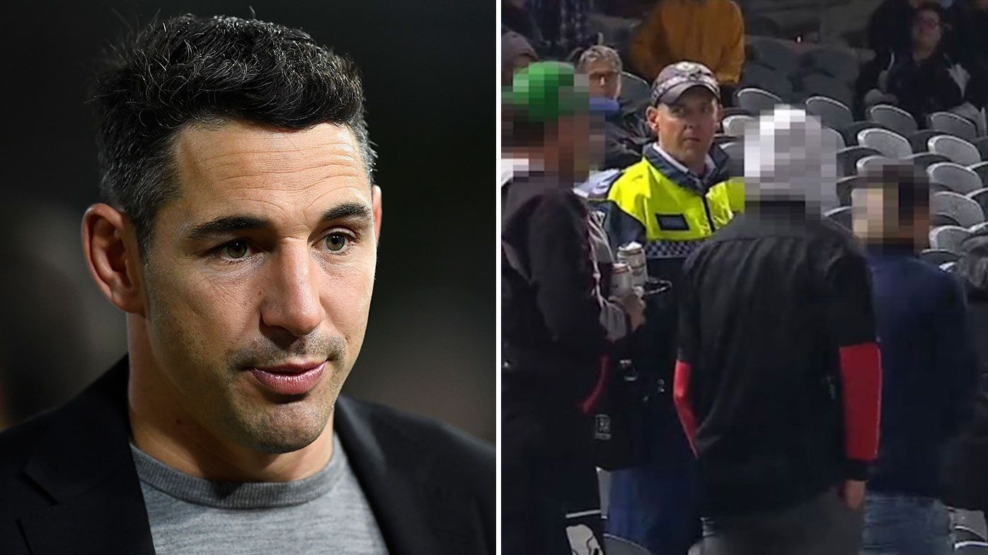 'Run into Kikau, then we will see how tough you are': Billy Slater tees off on group who allegedly racially abused Brent Naden 