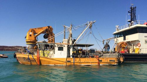 Questions raised about safety of sunken WA trawler
