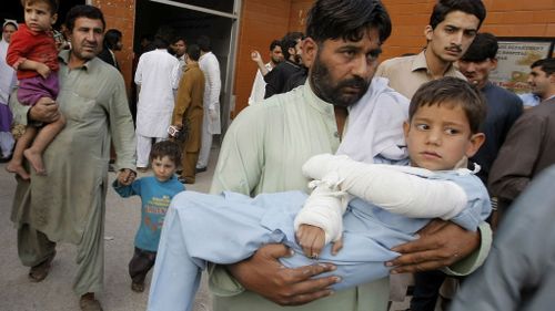 At least 215 dead after powerful earthquake strikes south Asia