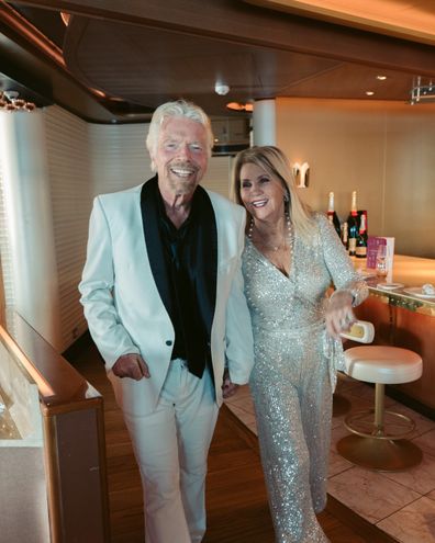 Richard Branson and wife Joan