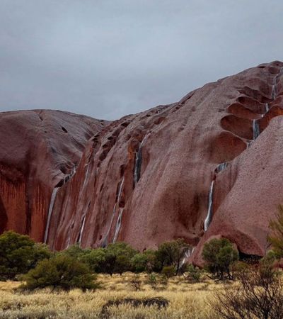 June 28 - Waterfalls on Uluru