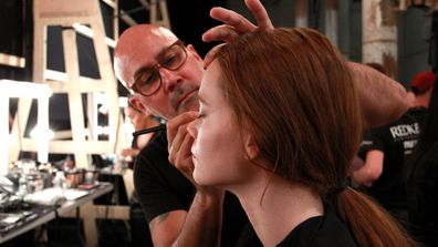 Backstage at Ellery/ GETTY