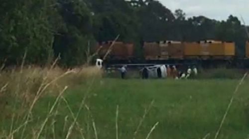 Emergency services were called to the crash at Moorland, near Taree. (9NEWS)