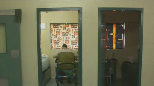 One West Australian prisoner told Human Rights Watch that he has to wear a nappy all the time because his wheelchair can't fit in the jail's bathroom or toilet. (9NEWS)