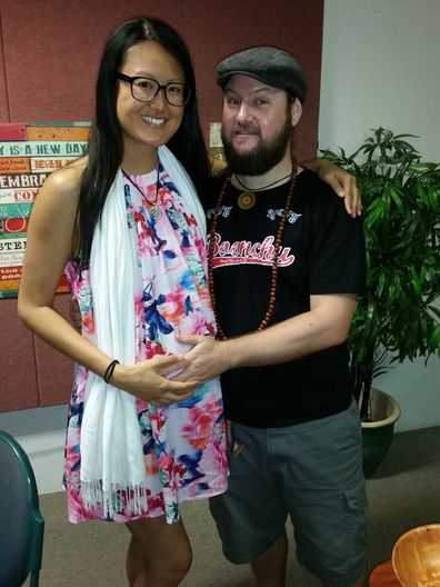Sarah Yip's husband Kris was thrilled that they were going to be parents.