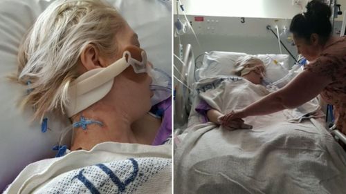 Five months ago, Mrs Seymour ended up in a coma in hospital, covered in bruises but not knowing what had happened.