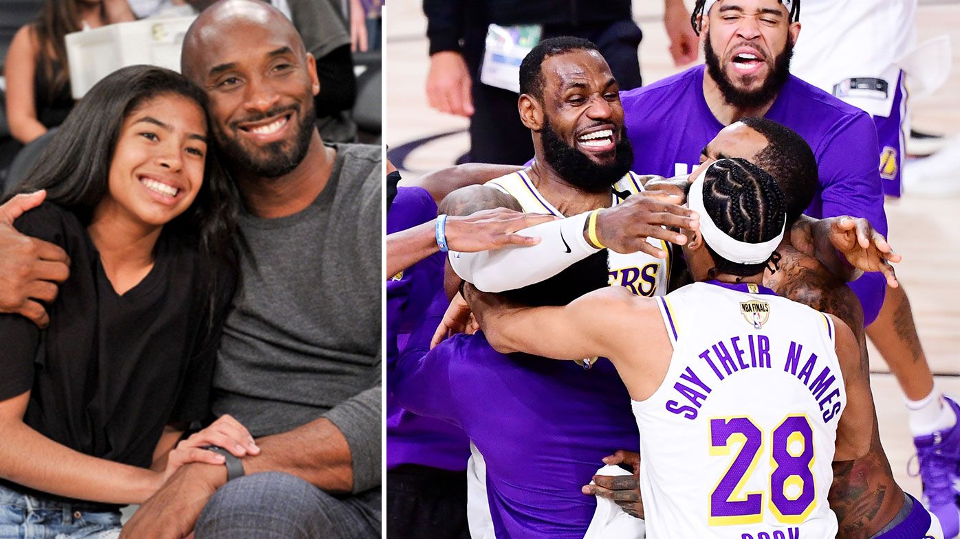 Kobe and Gianna Bryant, Lakers 2020