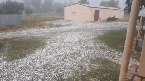 Queensland NSW severe storms October 28, 2020.