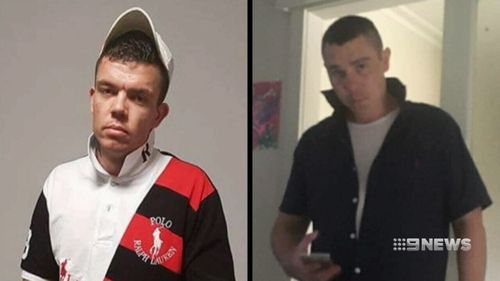 Damien Grimsy, 23, and Eddie Wells, 30, appeared in court today over a series of alleged carjacking thefts in January. Picture: 9NEWS.